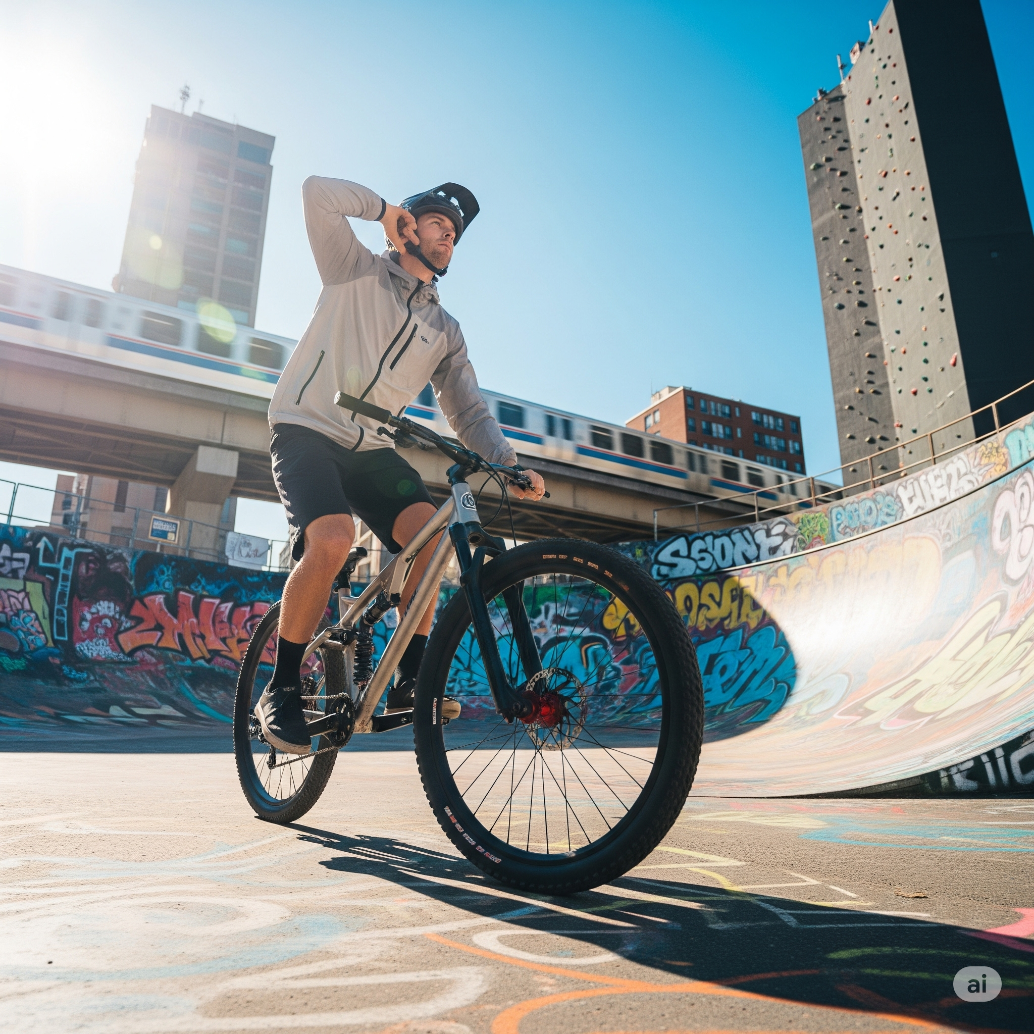 Bicicleta compartilhada no condomínio
